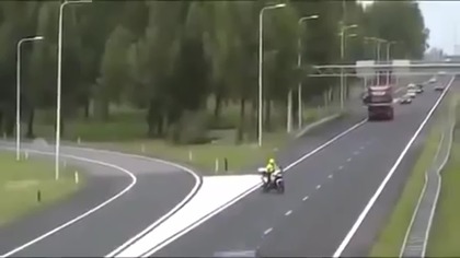 Wypadek na autostradzie