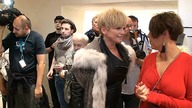 Figura potknęła się na schodach