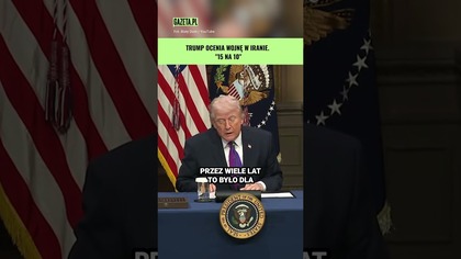 Wojna w Iranie? Trump: 15 na 10 #shorts