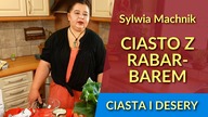 Świetne ciasto z rabarbarem, budyniem i kruszonką - koniecznie wypróbuj!