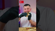 Próbuję popularnego jedzenia ulicznego z różnych krajów ! #food #streetfood #mukbang #asmr