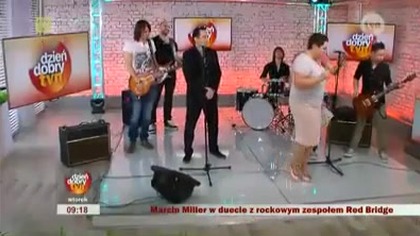 Marcin Miller i RED BRIDGE w DZIEŃ DOBRY TVN