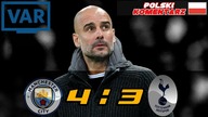 Manchester City 4:3 Tottenham 1/4 Ligi Mistrzów 2019, skrót meczu, komentarz TVP HD