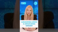 Łukaszenka GRZMI o ZNISZCZENIU Ukrainy