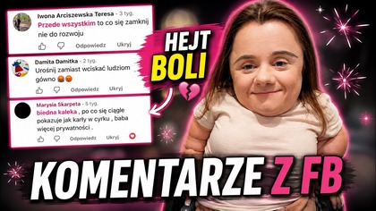  Nadaje sie tylko do cyrku i nie powinnam pokazywać się publicznie  | Magdalena Augustynowicz