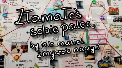 Złamałeś sobie palec, by nie musieć zmywać naczyń