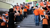 Warsaw Boys Choir zaśpiewał w Bibliotece Krasińskich