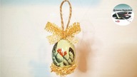 Jak zrobić pisankę z kurkami na gniazdku [EASTER EGG CHICKENS IN THE NEST] - Pomysły plastyczne DiY