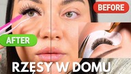 PRZEDŁUŻANE RZĘSY W DOMU? *Test Cluster Lashes*