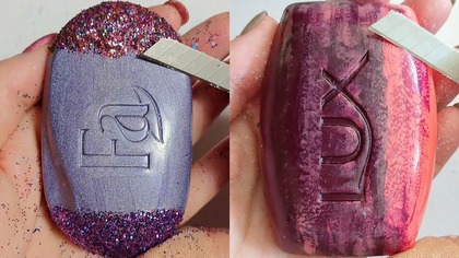 Soap Carving ASMR Relaxing Sounds no talking Satisfying ASMR Video #soapcarving #carvingsoap #seife