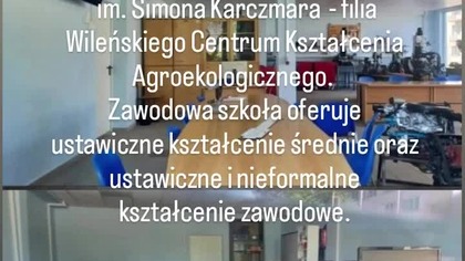Dieveniškės - Dziewieniszki

Dieveniškių Simono Karczmaro amatų kiemas  Vilniaus agroekologijos mokymo centro (VšĮ) filialas - profesinio mokymo įstaiga. Pagrindinė paskirtis  profesinė mokykla, teikianti vidurinį išsilavinimą, formalųjį pirminį, tęstinį profesinį mokymą ir neformalųjį profesinį ugdymą. Mokymas vykdomas pagal vidurinio ugdymo ir profesinio mokymo programas (ininerinė, paslaugų asmenims ir emės ūkio sritys), išduodami kvalifikaciją ir mokymosi pasiekimus įteisinantys dokumentai.

#gminadziewieniszki #dieveniškės #dieveniskes #dziewieniszki #miasteckzodziewieniszki #gminadziewieniszki  #kultura #wileńszczyzna #polacynalitwie #powiatoszmiański #oszmiańszczyzna  #polacy #litwa #lietuva #litwini #polska #historia #gminadziewiniska #dieveniškių #dieveniškiųkraštas
