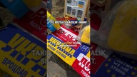 Tylke trzeba zapłacić za szalik przed meczem Polska - Ukraina.  Pan jest z policji? 