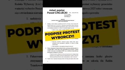 OSTATNI DZWONEK! Ostatni dzień na protest wyborczy do Sądu Najwyższego! #ProtestWyborczy #Wybory2025