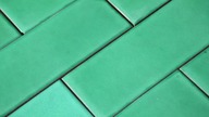 Verde Cana Deslavado  meksykańskie płytki jednokolorowe 7×20 cm | Talavera