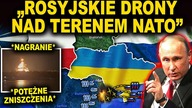 POTĘŻNE EKSPLOZJE NA GRANICY Z NATO - drony spadły na teren Sojuszu (WOJNA ROSJA UKRAINA)