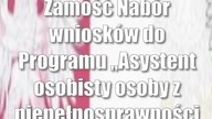 Zamość: Nabór wniosków do Programu Asystent osobisty osoby z niepełnosprawnością