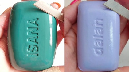 Soap Carving ASMR Relaxing Sounds no talking Satisfying ASMR Video #soapcarving #soapcuttingvideo