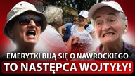JEST TYLKO WOJTYŁA I NAWROCKI EMERYCI SKOCZYLI SOBIE DO GARDEŁ.  TAKIEJ AWANTURY JESZCZE NIE BYŁO