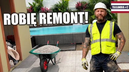 Typowy Polak! Ma wakacje i robi remont...  Tajlandia