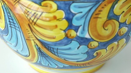 Sycylijskie doniczki ceramiczne | Kolekcja Acanto 2#