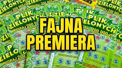 Zdrapki Lotto  NOWOŚĆ! 15 zdrapek Plik Zielonych!  Kolejna niezła premiera! 