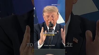 Donald Trump podczas konferencji prasowej PRZEANALIZOWAŁ grę Leo Messiego 
