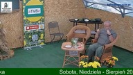 Wykład doktora Jerzego Jaśkowskiego podczas Ekologicznych Dożynek u Tadeusza Rolnika - sierpień 2021