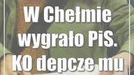 W Chełmie wygrało PiS.  KO depcze mu po piętach