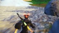 sprawdzam co skrywa wielka łapa ze skrzynią #fortnite #gra #game #epic