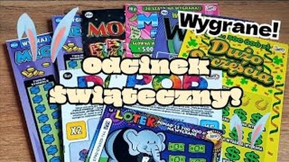 Zdrapki Lotto  Odcinek świąteczny  Mała dogrywka i fioletowe wygrane! 