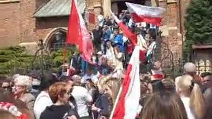 Ostatnie pożegnanie Dr.  Hałata NARÓD POLSKI Wrocław - 3 maja 2022r.