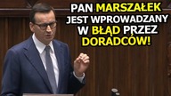 MORAWIECKI odpowiada HOŁOWNI! Panie MARSZAŁKU proszę nie słuchać tej PROPAGANDY bo to nie przystoi
