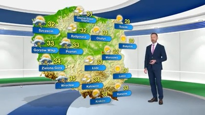 Prognoza pogody na TVN Meteo (10. 07. 2024)