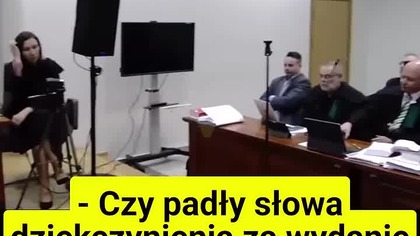 BRAUN WYDOBYŁ Z RABlNA ZASKAKUJĄCE INFORMACJE PODCZAS ROZPRAWY!