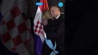 *subskrybuj* HIT! Andrzej Duda czule dziękuje byłej prezydent Chorwacji #shorts