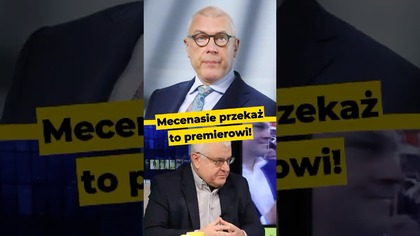 Mecenasie przekaż to premierowi! #wybory #tusk #rząd #giertych