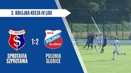 Sprotavia Szprotawa - Polonia Słubice 1:2 - skrót meczu - 16. 08. 2025r.