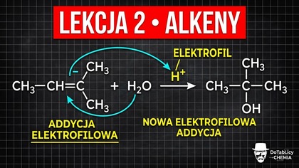 LEKCJA 2 | ORGANICZNA | ALKENY i MECHANIZMY REAKCJI | Kurs maturalny