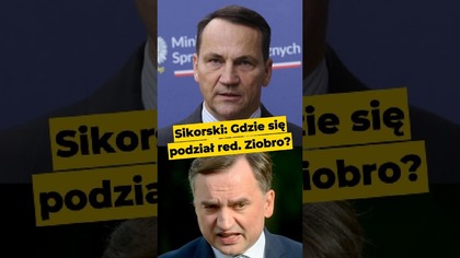 Sikorski: Gdzie się podział red.  Ziobro? #Sikorski #Ziobro #Zero #Zorro #ekstradycja #polityka
