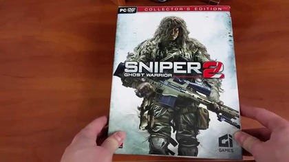 Sniper 2 Ghost Warrior PC wersja kolekcjonerska unboxing