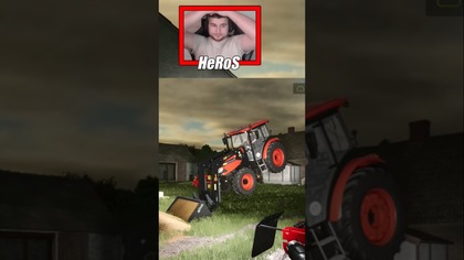 ŁADOWANIE TUREM NAS PRZEROSŁO  #farming