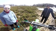 Agresywna babcia vs motocrossowiec
