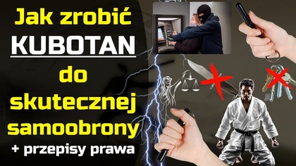 Jak zrobić KUBOTAN do skutecznej samoobrony + Przepisy Prawa