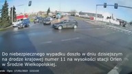 Awaria świateł i zderzenie czołowe dwóch ciągników siodłowych