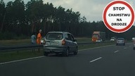 Zatrzymanie na lewym pasie  autostrady A1 - Żory #138 Wasze Filmy