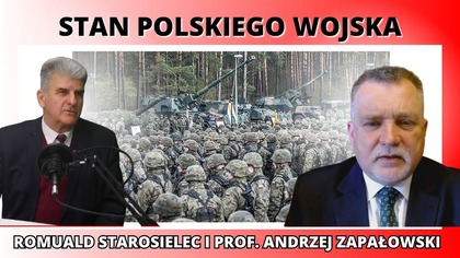 Stan Wojska Polskiego - Romuald Starosielec i prof Andrzej Zapałowski