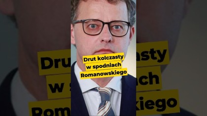 Drut kolczasty w spodniach Romanowskiego #Romanowski #PiS #PiSToMafia #Rosja #szpieg