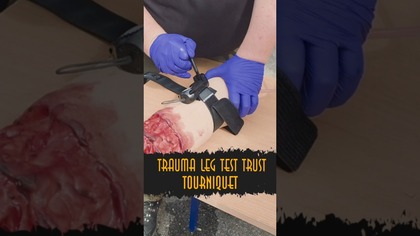  STAZA TAKTYCZNA TRUST  HARD TEST NA TRAUMA LEG | LONG RANGE SOLUTION