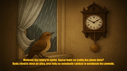 Tego razu kiedy Kukulka odwiedzila Zegar spoza