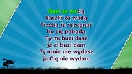 Czerwone jabłuszko z linią melodyczną